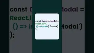 Faster loading time with code splitting in React JS | React Lazy loading