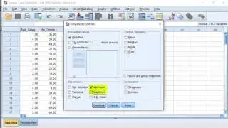 SPSS - Percentiles, Quartiles, 5-number summary