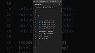 VS CODE : Use multiple cursors.