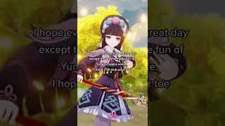 Don’t make fun of Yunjin’s voice! | Genshin Impact