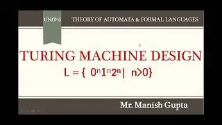 Ex 5.2 Turing Machine of L = { 0^n 1^n 2^n  }