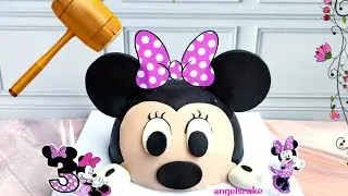 Minnie Mouse Pinata Cake