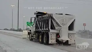 01-21-2025 Pensacola, Florida - Historic Winter Storm - i-10 Wrecks - Heavy Snow - Wintry Scenes