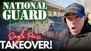 LIVE. Eagle Pass Texas. National Guard TAKEOVER. Migrant / Border CRISIS.