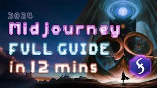 Midjourney AI - Tutorial for Beginners in 12 MINS!  [ UPDATED 2024 ]