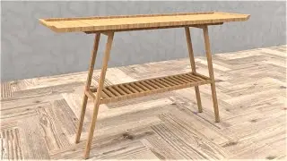 How to make Console Table in SketchUp