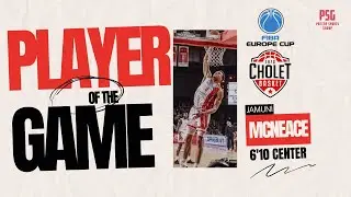 Jamuni McNeace posts 16 points as Cholet destroys Constanta in FIBA Europe Cup action!