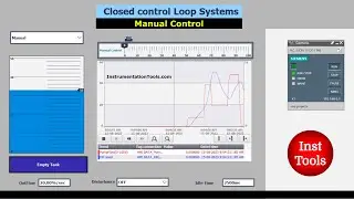 Manual Control System - Closed Loop Control System Simulation