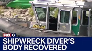 Lake Michigan shipwreck scuba diver's body recovered | FOX6 News Milwaukee