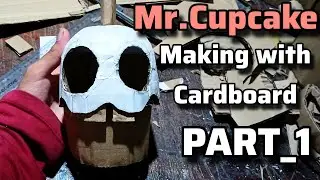 How To Make Mr.Cupcake  With Cardboard [ EASY TUTORIAL ] PART_1