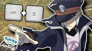 I tried to SAVE Hisui as Ingo!