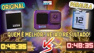 GoPro: Qual a MELHOR bateria? Teste Real e Comparativo! #gopro #goprobrasil