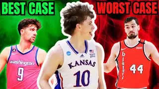 Johnny Furphy Player Comparisons - NBA Draft 2024 Best Case And Worse Case Scenarios