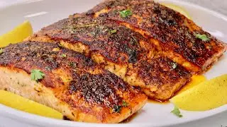 Garlic Butter Salmon Recipe | How Make Garlic Butter Salmon