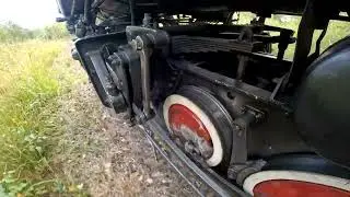 Экипажная часть паровоза Кч4 4 / Kc4 steam locomotive wheelcam 4