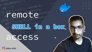 shell in a box remote shell access as a docker container in 10 mins | part 1