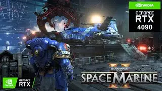 Warhammer 40,000 Space Marine 2: RTX 4090 24GB (4K Maximum Graphics)