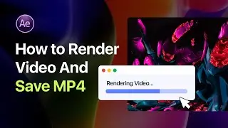 [ Tutorial ] - How to render/export video in After Effects