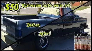 $50 rustoleum turbo paint job.