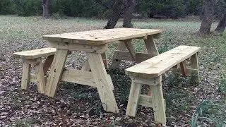 How to Build a Picnic Table