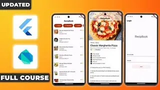 FULL Flutter Tutorial Beginner Course | Widgets / Navigation / User Input / UI / Networking