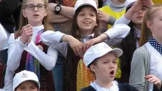 Мой Петербург -  хор на Дворцовой 24  мая 2017