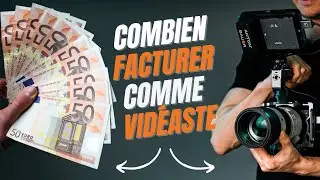 Combien FACTURER quand on est VIDÉASTE freelance ?! | Calculer son tarif journalier
