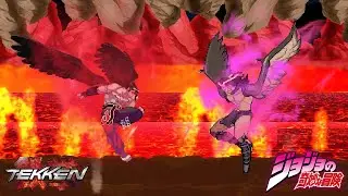 Ultimate Kars vs Jin Kazama & Devil Jin - Jojo's Bizarre Adventure X TEKKEN l Anime X Fighting Games