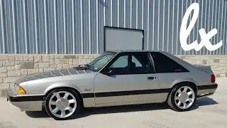 A Super Clean 1990 LX Hatchback Foxbody Mustang! - Resto Reveal
