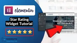 Elementor Star Rating Widget Tutorial