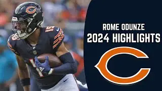 Rome Odunze 2024 Highlights (Weeks 1-6)🔥| NFL Highlights