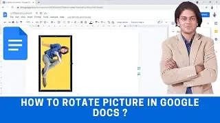 How to rotate picture in google docs ?