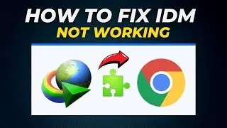 How To Fix IDM Is Not Working In Google Chrome (Step By Step Guide)