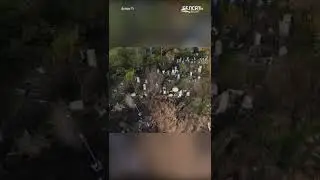 ВС РФ разбомбили кладбище в Бахмуте 