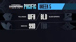 Overwatch Champions Series PACIFIC Stage2 (OWCS PACIFIC) Week 5