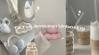 ASMR TikTok Amazon Unboxing Hauls | Compilation Videos ☁️