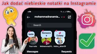 Jak dodać niebieskie notatki na Instagramie (2024) | Uzyskaj niebieską notatkę z emoji pocałunku