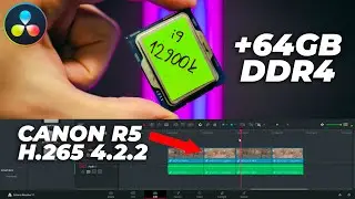 Intel i9 12900k + DDR4 Timeline Performance in DaVinci Resolve | SLOWER THAN DDR5?