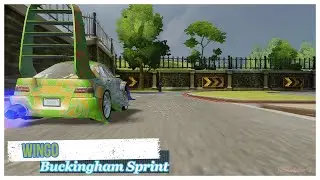 Cars 2 The Video Game | Wingo - Battle Race | Buckingham Sprint 6 Laps