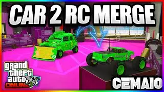 NEW *CAR 2 RC* BENNY'S WHEELS ON RC BANDITO GLITCH GTA 5 1.64 (GTA 5 MODDED RC BANDITO GLITCH 1.64)