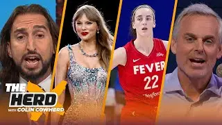 Taylor Swift drawing up Chiefs plays, Is the WNBA supporting Caitlin Clark’s stardom? | THE HERD