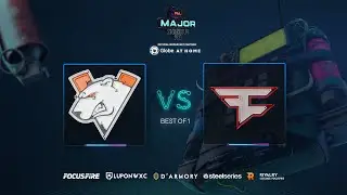 FaZe Clan vs Virtus.pro | PGL Stockholm Major Challengers Round 3 [FIL]