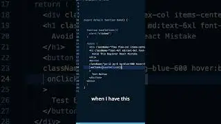 Don't Make This Beginner React.js Mistake #reactjs #webdevelopment #softwareengineer