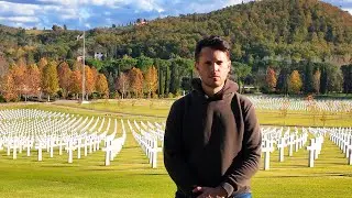 I Visited The American WWII Cemetery in Florence Italy🇮🇹🇺🇸