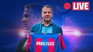 🔴 FULL LIVESTREAM: HANSI FLICKs OFFICIAL PRESENTATION as FC Barcelona coach 🔵🔴