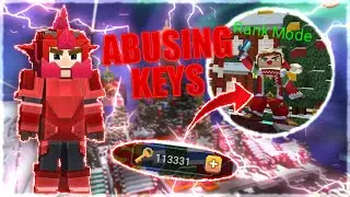 Abusing 100k Keys in RANK MODE BedWars - Blockman GO