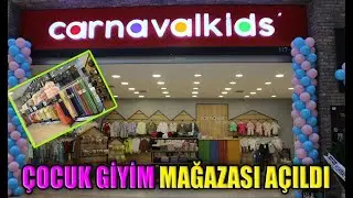 ÇOCUK GİYİM MAĞAZASI AÇILDI (03.06.2023)