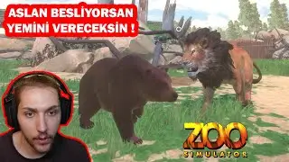 HAYVANAT BAHÇEME ASLAN VE AYI ALDIM ! ZOO SIMULATOR (2. BÖLÜM)