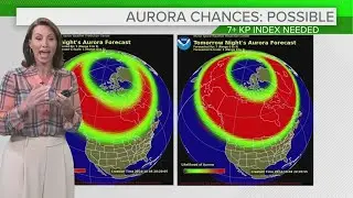 Northeast Ohio weather forecast: Watching for aurora and rain chances
