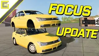 FORD FOCUS MOD UPDATE! I BeamNG Drive Crashes 